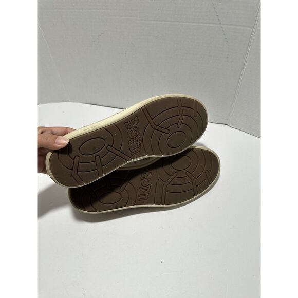 Born Aleksander Leather Loafers Mens Sz 10 M H58116 Brown Slip on‎ Shoes